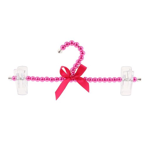 Cintre perles plastique - de,