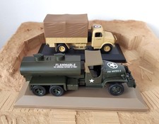 Camion Gmc Citerne Atlas + Bedford Oyd Eaglemoss Militaire 1/43