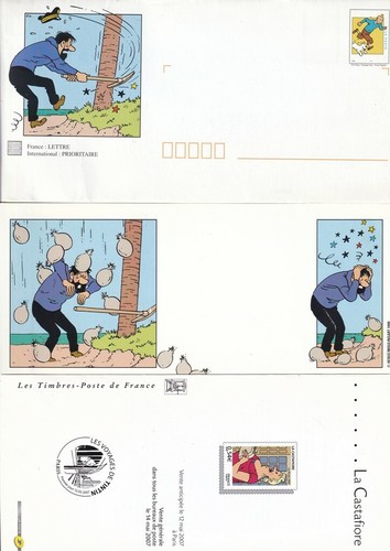Tintin lettre - tintin,