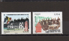 Timbres / Stamps (Paire/Pair) GOUVERNEMENT BELGE À SAINTE-ADRESSE Neuf** MNH