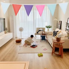 Tissu Bruant Bannière Mariage for Anniversaire Bébé Douche Fête Home Décoration