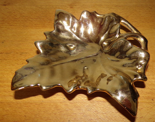 Vide poche porcelaine feuille - vide,