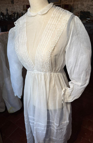 Textile ancien robe de - textile,