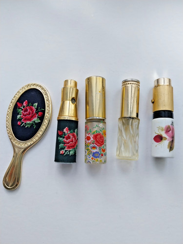 Lot anciens flacons parfum - flacons,