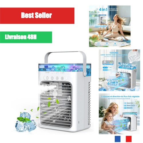 Mini climatiseur portable en - climatiseur,