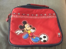 PETIT CARTABLE MICKEY FOOTBALL POUR ÉCOLE MATERNELLE CRÈCHE GARDERIE, OU GOÛTER