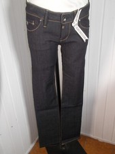 Pantalon jean bleu brut droit stretch G-STAR W28 L34 38 midge straight comfort