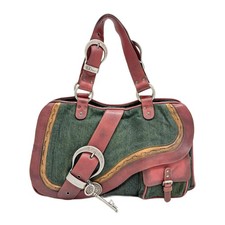 DIOR Gaucho Green Denim and