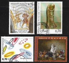 FRANCE - série de 4 timbres