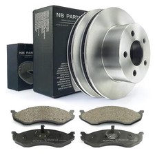 Disques de Frein Ventilé 280mm + Plaquettes Avant Jeep Cherokee Wrangler I II