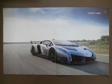 POSTER LAMBORGHINI VENENO - 2013 -  44 x 28 cm