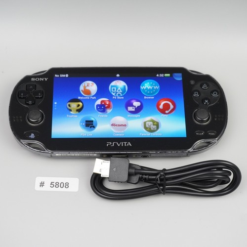 Console vita crystal noire - console, ps