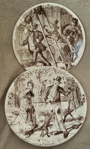 Assiettes faïence de - assiettes,