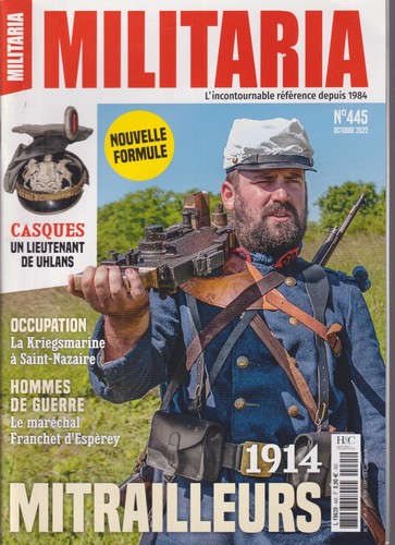 Militaria 445 mitrailleur - militaria,