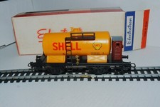 ELECTROTREN  HO, Wagon-citerne à 2 essieux "SHELL" + guérite - réf. 1012