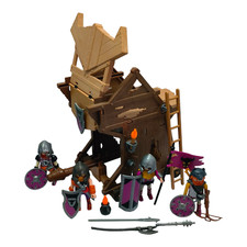 sympa  Barbares / Tour d'assaut  4439 Playmobil ( chevalier , viking  ) 0811