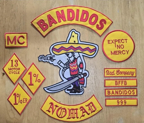 Bandidos nomads embroidery - bandidos,