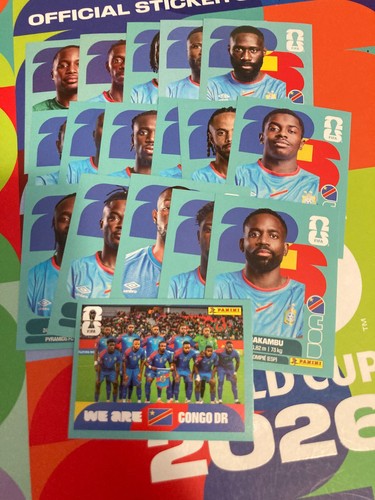 Choix congo panini - choix, sticker