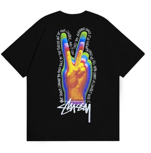 Stüssy peace hand tee - hand,
