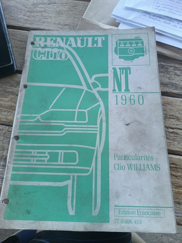 Manuel renault clio 1960 - manuel,