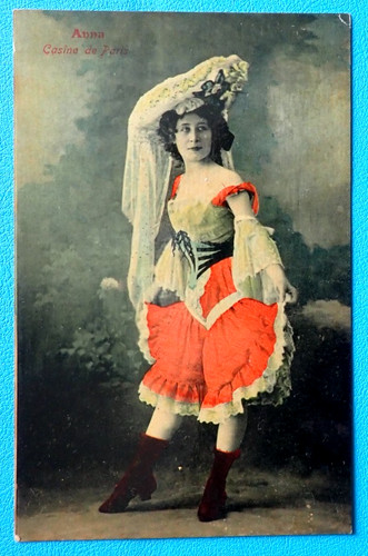 Cpa 1900 femme cabaret - cpa,
