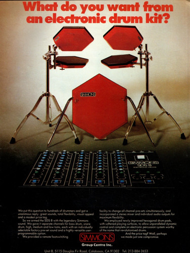 Vtg 80s simmons sds - vtg,