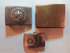 LOT BOUCLES DE CEINTURONS MILITAIRES