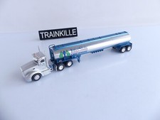 TONKIN REPLICAS INC 1:87 CAMION AMERICAIN + REMORQUE CITERNE INTERSTATE