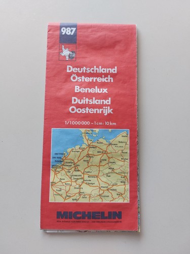 Ancienne carte routière - ancienne,