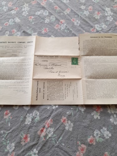 Papiers the nitrate railways - the,