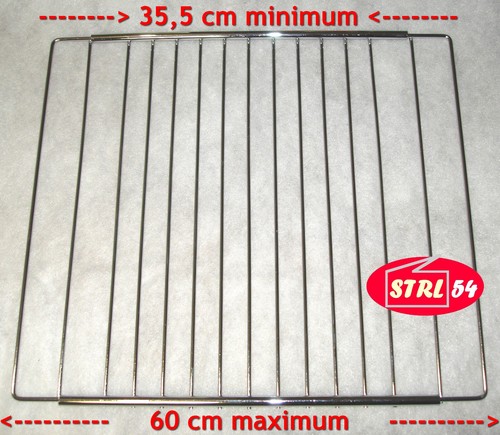 Grille four extensible inox - de,