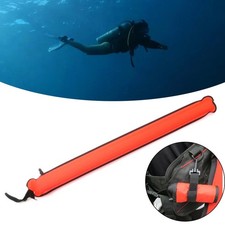 Bouée marqueur SMB gonflable nylon 70D pour sécurité plongée sous-marine 45x