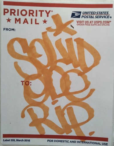 Fuzz one sticker usps solid - one,