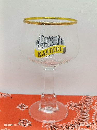Ancien verre bière kasteel - verre,