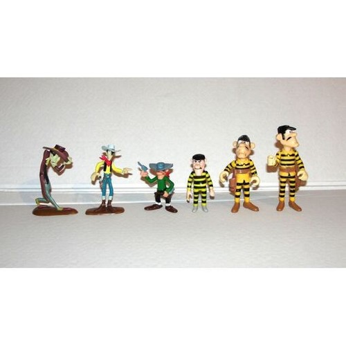 Lucky luke lot figurines - lot,