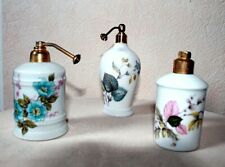 LOT DE 3 ANCIENS VAPORISATEURS PARFUM "VAPOCLER CLERCYGNE" PORCELAINE DE LIMOGES