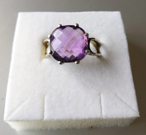 Bague améthyste taille - taille, 58