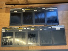 Lot De 9 Supports De Film Découpé Fidelity Deluxe 4x5 Pour Grand Format