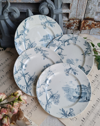 Anciennes assiettes a - 4,