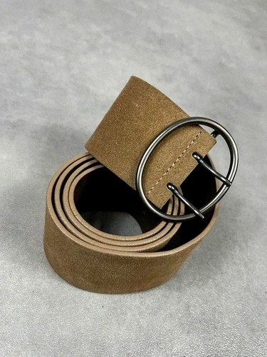 Ceinture cuir marron clair - , /