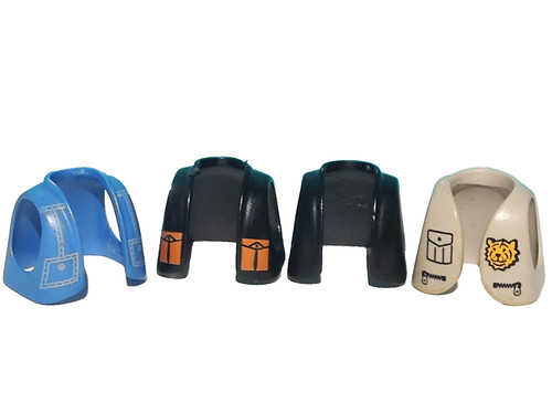 Playmobil gilets western - gilets,