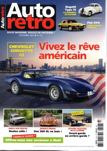 Auto retro 513 corvette - retro, c3