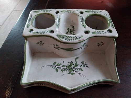 Encrier faience samadet - de,