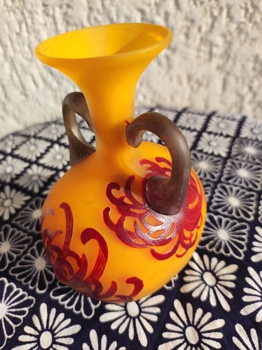 Galle vase verre - galle,
