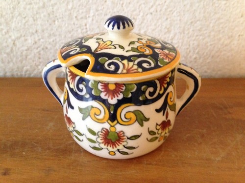 Ancien pot moutarde grey - ancien,