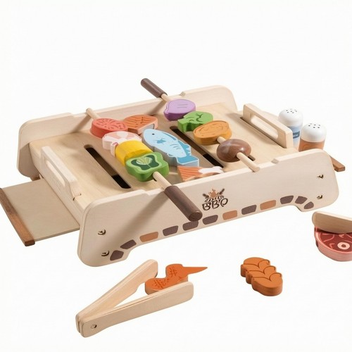 Barbecue jouet bois - jouet,
