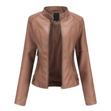 Femme veste cuir bombers - femme, pu