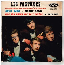 les FANTOMES     Hully bach         7" 45 tours EP