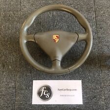 Volant Sport 3 branches Gris complet Porsche 911 Carrera 996 - 986 Boxster