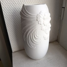 Vase vintage blanc Kaiser